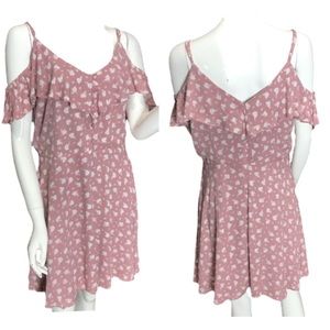 Sadie and Sage Cold Shoulder Dress